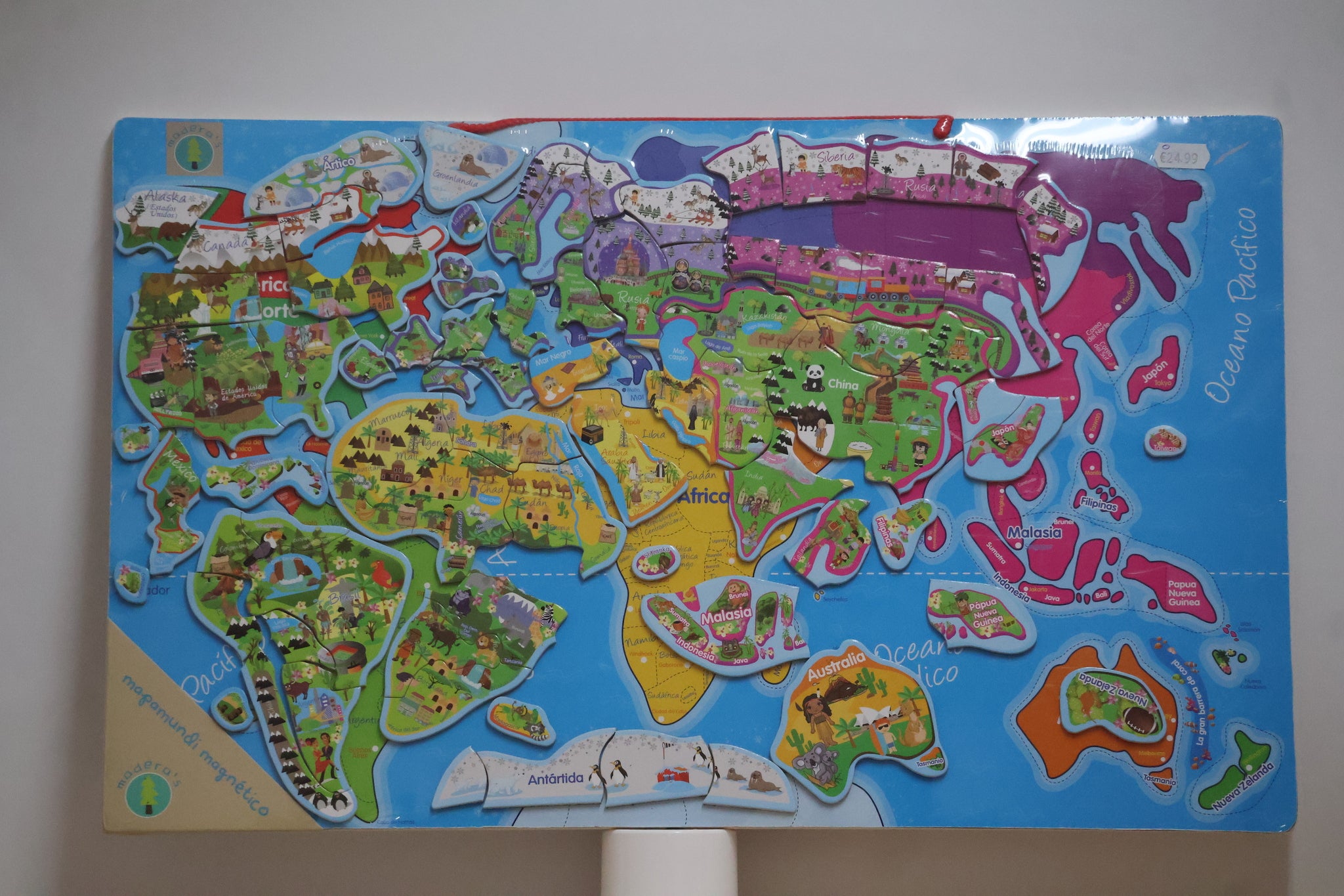 Mapa Mundial Magnètic